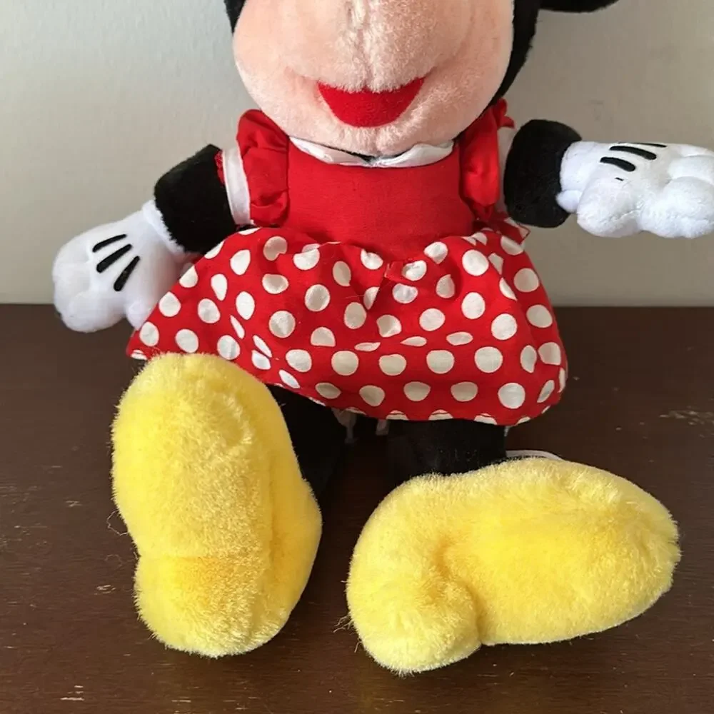 Diseny | Minnie Mouse Plush Red and White Polka Dot